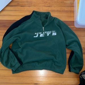 Vintage jets quarter zip